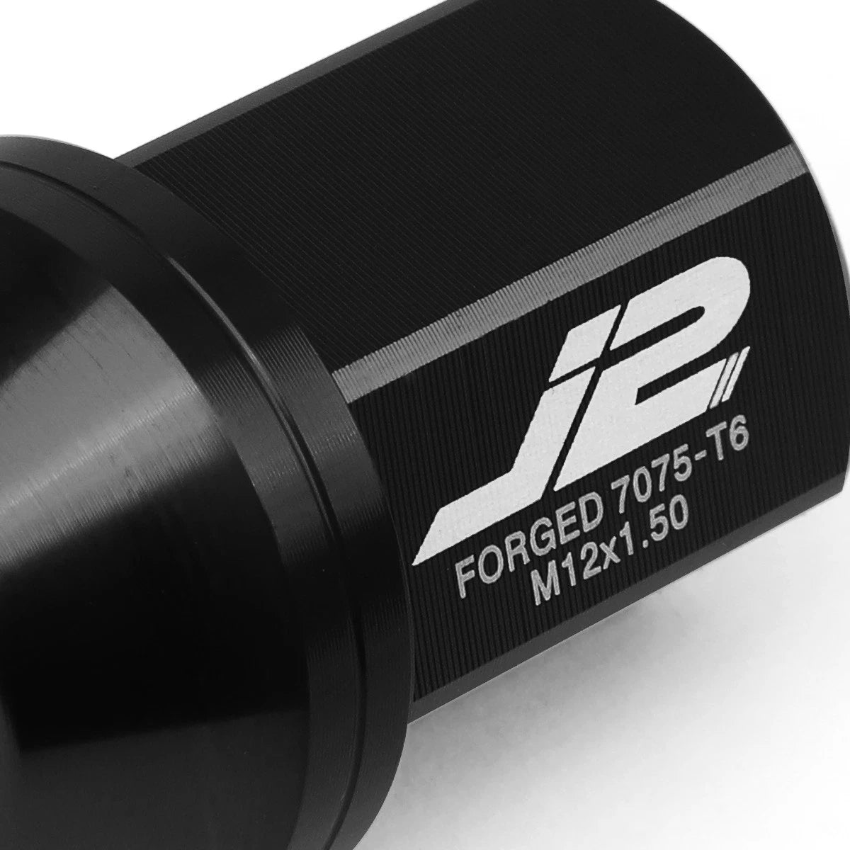 Set of 20 J2 7075 Forged Aluminum M12x1.5 Close-End Lug Nuts for Universal