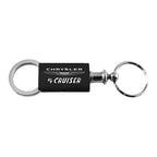 Black Anodized Aluminum Valet Keychain for Chrysler PT Cruiser