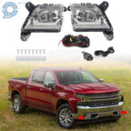 2X LED Fog Lights for Chevy Silverado 1500 (2019–2020)