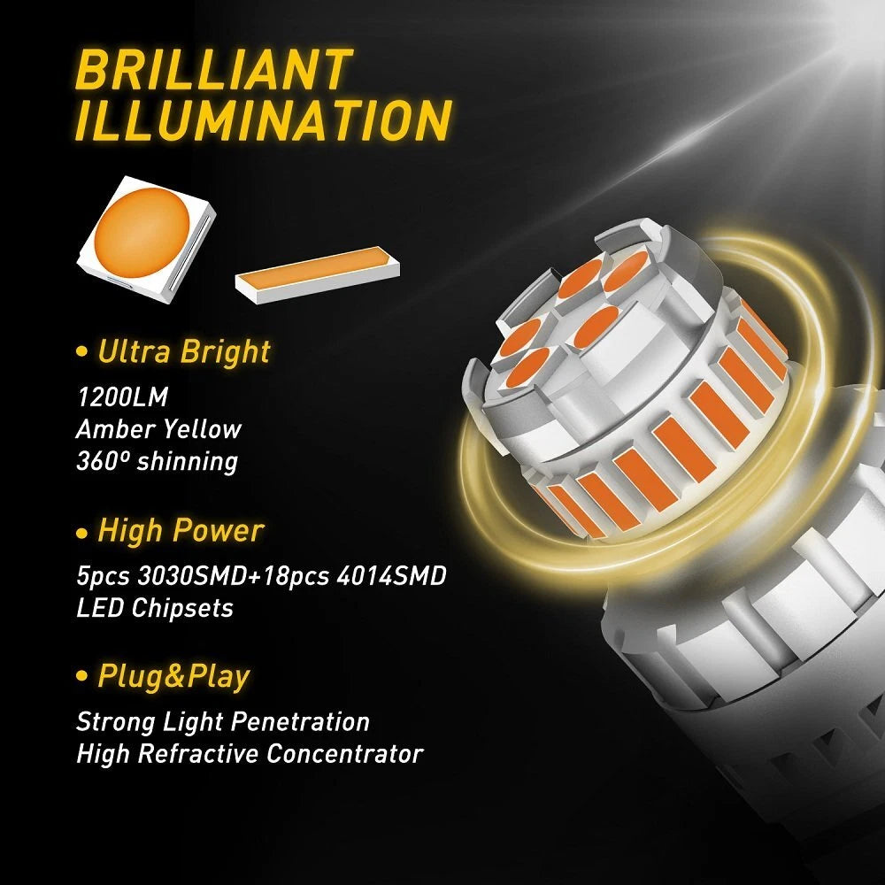 Hi Power LED Front Turn Signal Bulb for Various Vehicles (YYYY–YYYY)