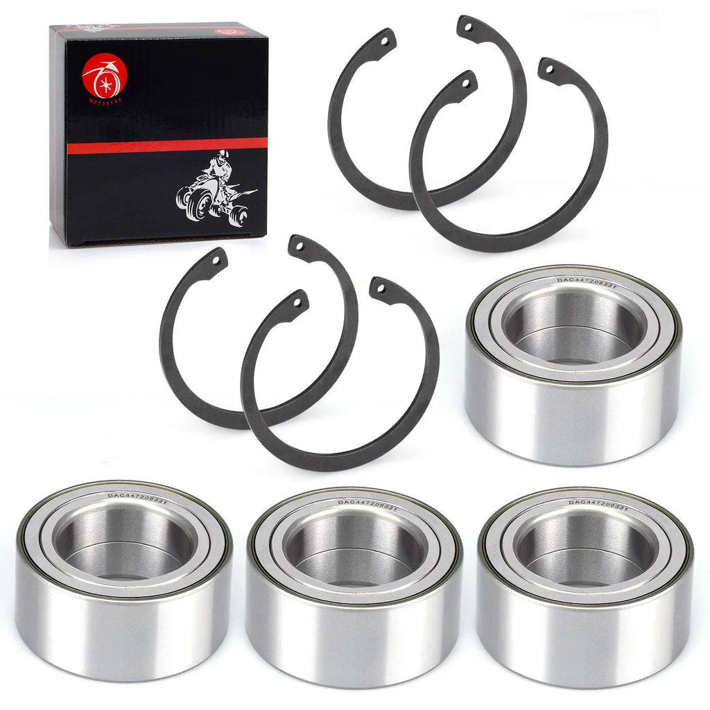 4x Front Rear Wheel Bearing for Arctic Cat Wildcat 1000 4X Trail (2010–2014)