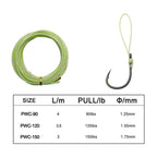 Luminous Fishing Line Tackle PE Wire Core Assist Cord for PWC (1 pcs)