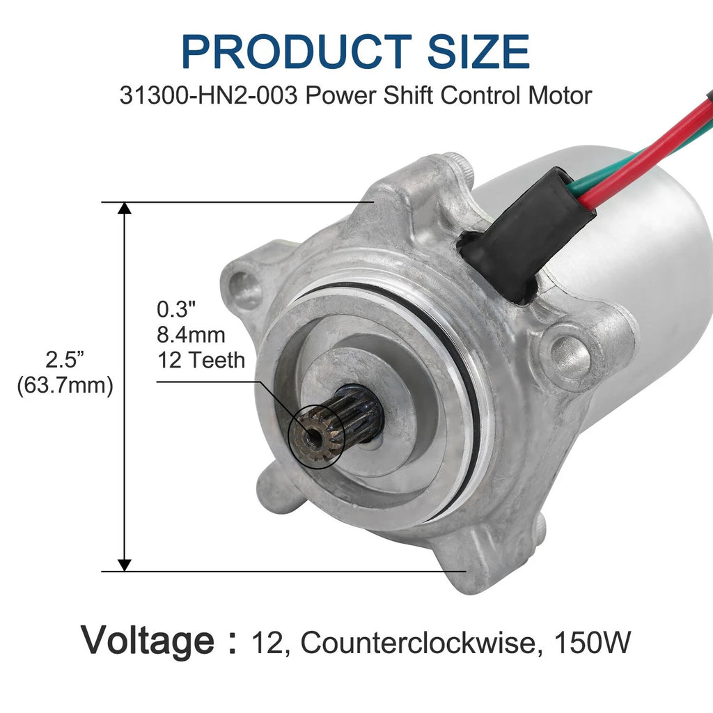 Power Shift Control Motor for Honda Foreman Rubicon 500 (2001-2023)