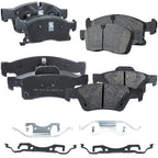 Brake Pad Set for Jeep Grand Cherokee (2011–2019) Front and Rear