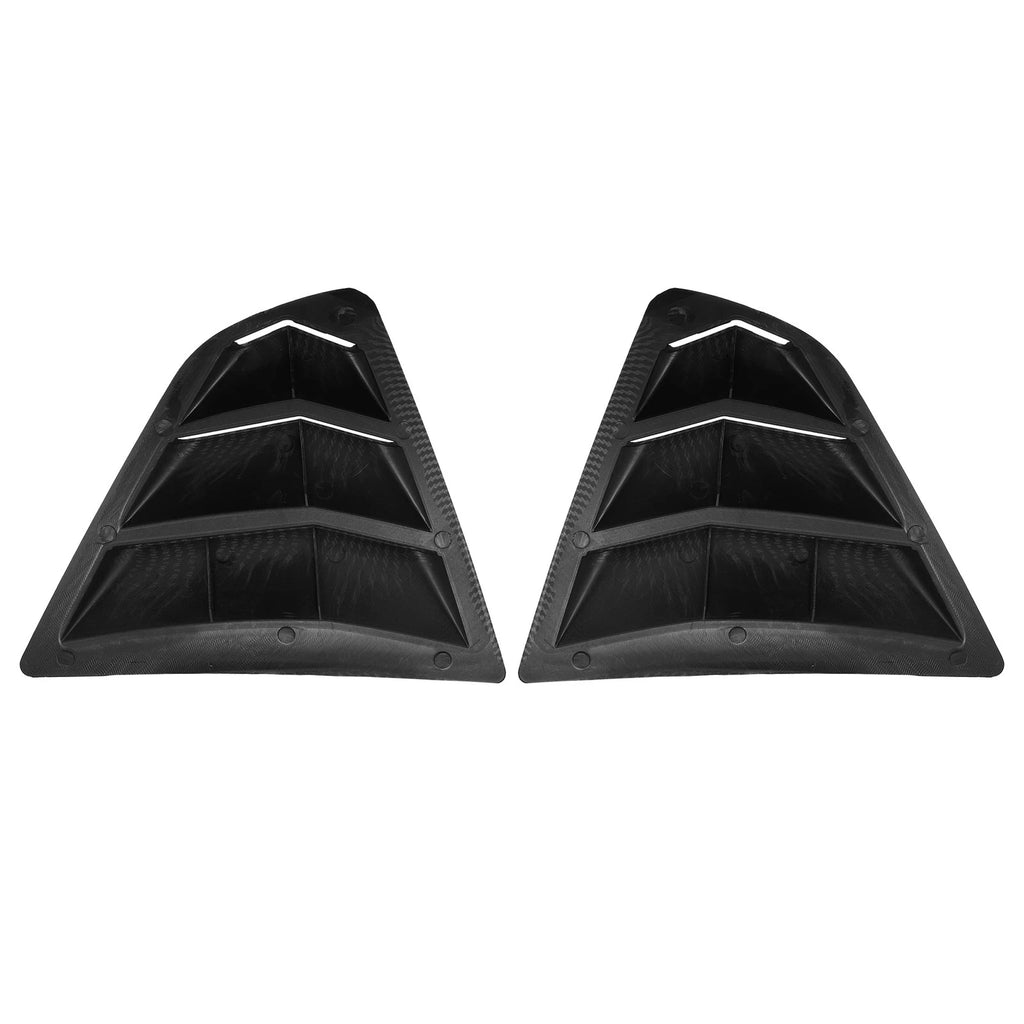 1 Pair Rear Side Window Louvers Carbon Fiber for Toyota Camry  726215260984