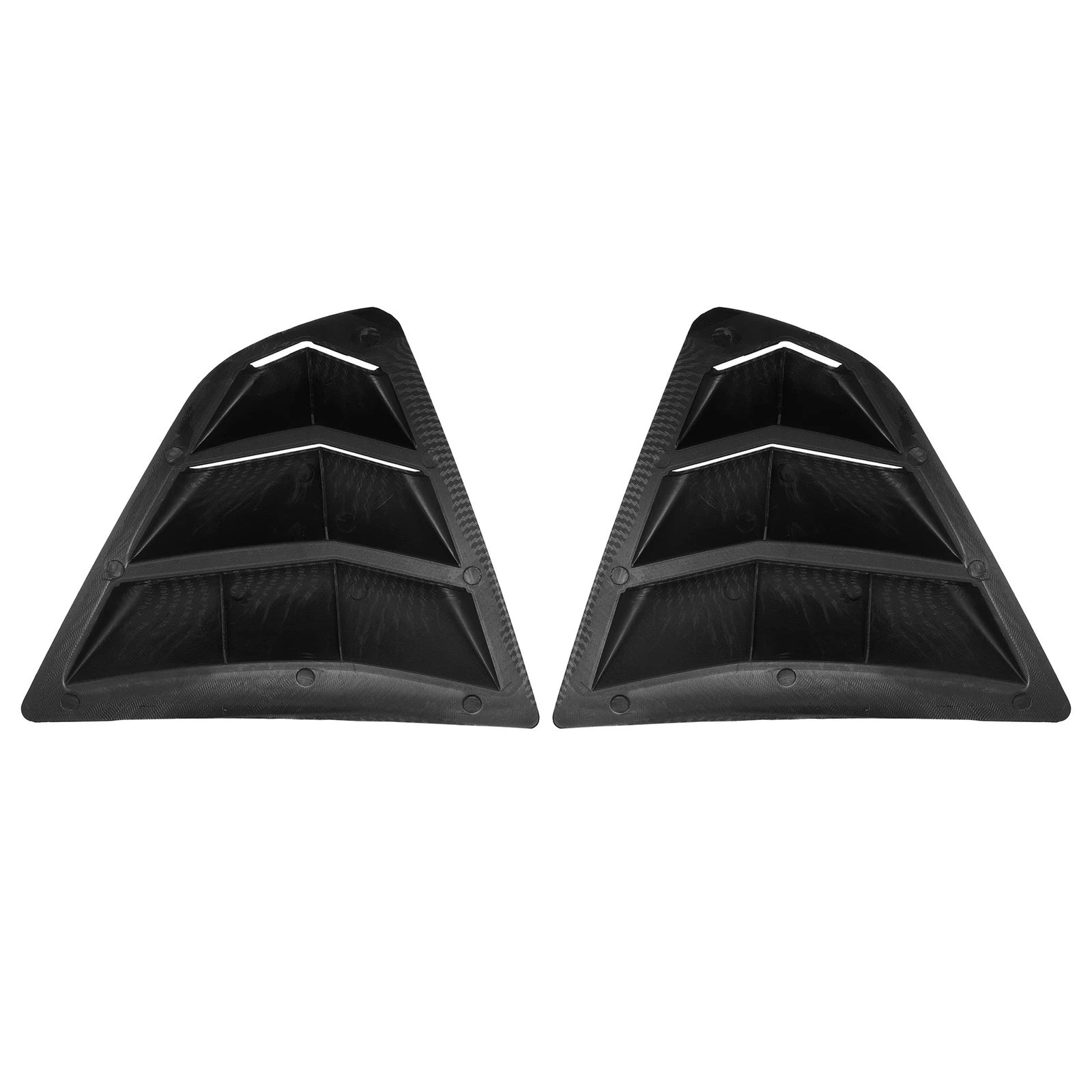1 Pair Rear Side Window Louvers Carbon Fiber for Toyota Camry  726215260984