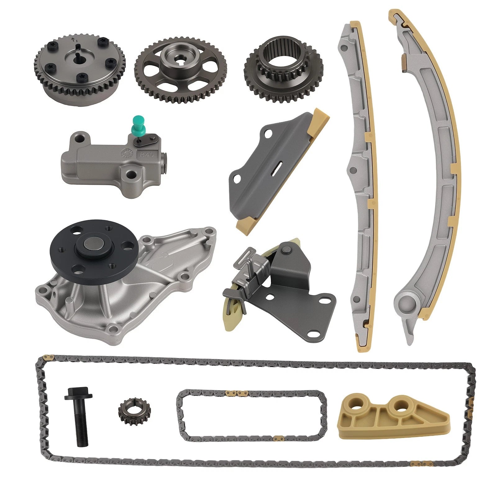 Timing Chain Kit with Water Pump for Honda Accord Acura TSX (2008–2012)