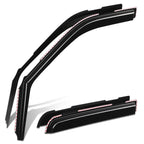 Set of 4 In-Channel Rain Guards for Ford F-150 Super Crew (2015–2022)