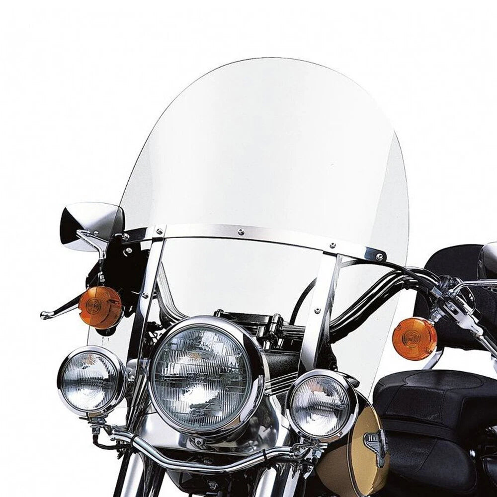 Detachable Clear Windshield with Bracket for Harley Touring Road King (1994–2024)
