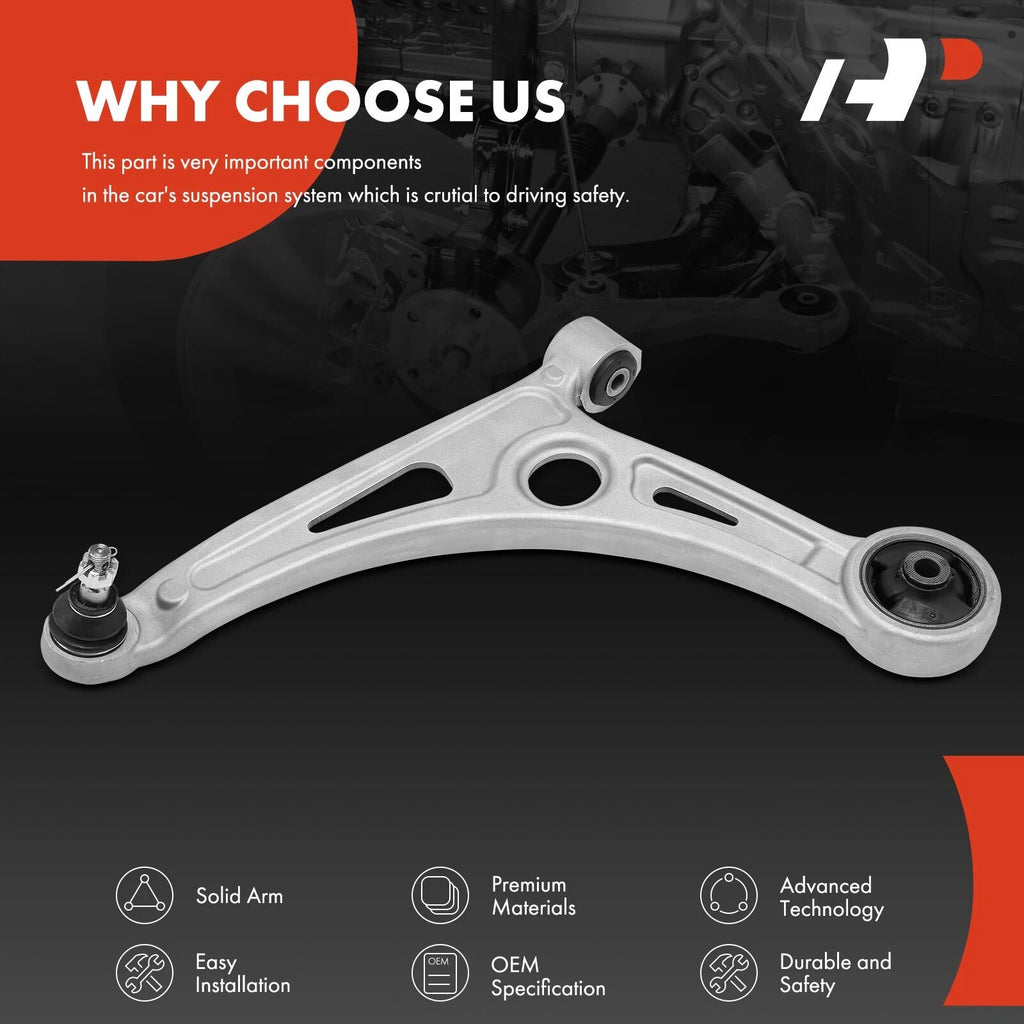 Front Left Lower Control Arm with Ball Joint for Kia Niro (2017-2022)