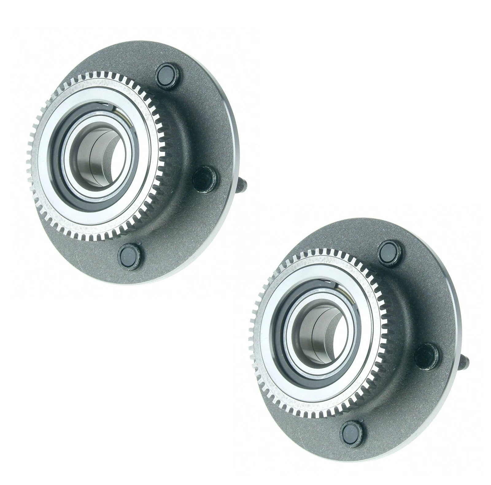 Set of 2 Moog Front Wheel Bearing Hub Assemblies for Dodge Ram 1500 (2000–2001)