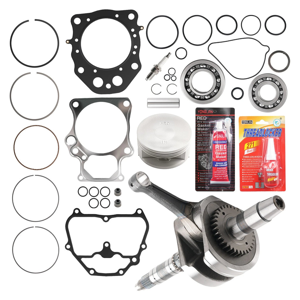 Engine Crankshaft Piston Rebuild Set for Honda TRX500 Foreman Rubicon (2014–2019)