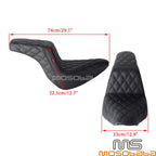 Gel Pad Seat for Harley Sport Glide FLSB, Low Rider S FXLRS (2018-2024)