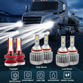 White LED Headlight for Freightliner Cascadia (2008–2016)