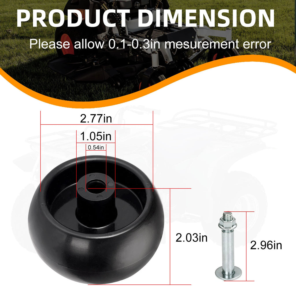Deck Wheels Kit for Ferris Simplicity Snapper Pro 1500 ( before purchase)