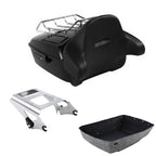 Trunk Luggage Backrest Pad Mount Rack for Harley Touring (2009–2013)