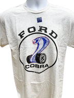 Ash Gray T-Shirt for Ford Mustang Cobra Jet Snake (1968–1970)