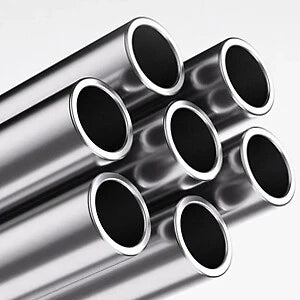Set of 2 Decoration Tube Pipes for Porsche Cayenne (2018–2024) Stainless Steel