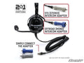 Over the Head Rugged Radios Headset for SuperATV (2015–2023)