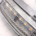 Front LED Fender Tip Light Clear Lens for Harley FLHX FLHR (2014–2017)
