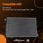 Aluminum Core Radiator for Honda Civic 1.5L Turbo (2016–2021) 13582 MT Trans