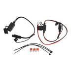 SAE to USB Charger Cable Adapter Kit for Motorcycle (Compact, Waterproof)