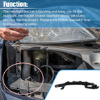 Left Driver Side Headlight Bracket Support Retainer for Honda Accord (2008–2012)