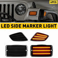 LED Bumper Signal + Side Marker Light for Jeep Wrangler TJ (1997–2006)