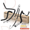 Set of 4 Power Steering Pressure & Return Hose for BMW 128i (2008–2013)