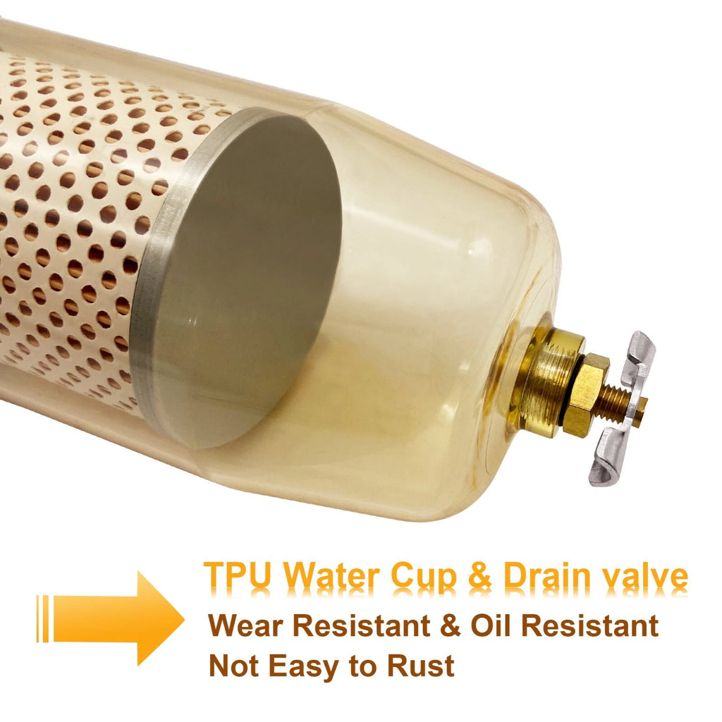 Fuel Transfer Tank Filter for Gasoline & Diesel (Water Separator)