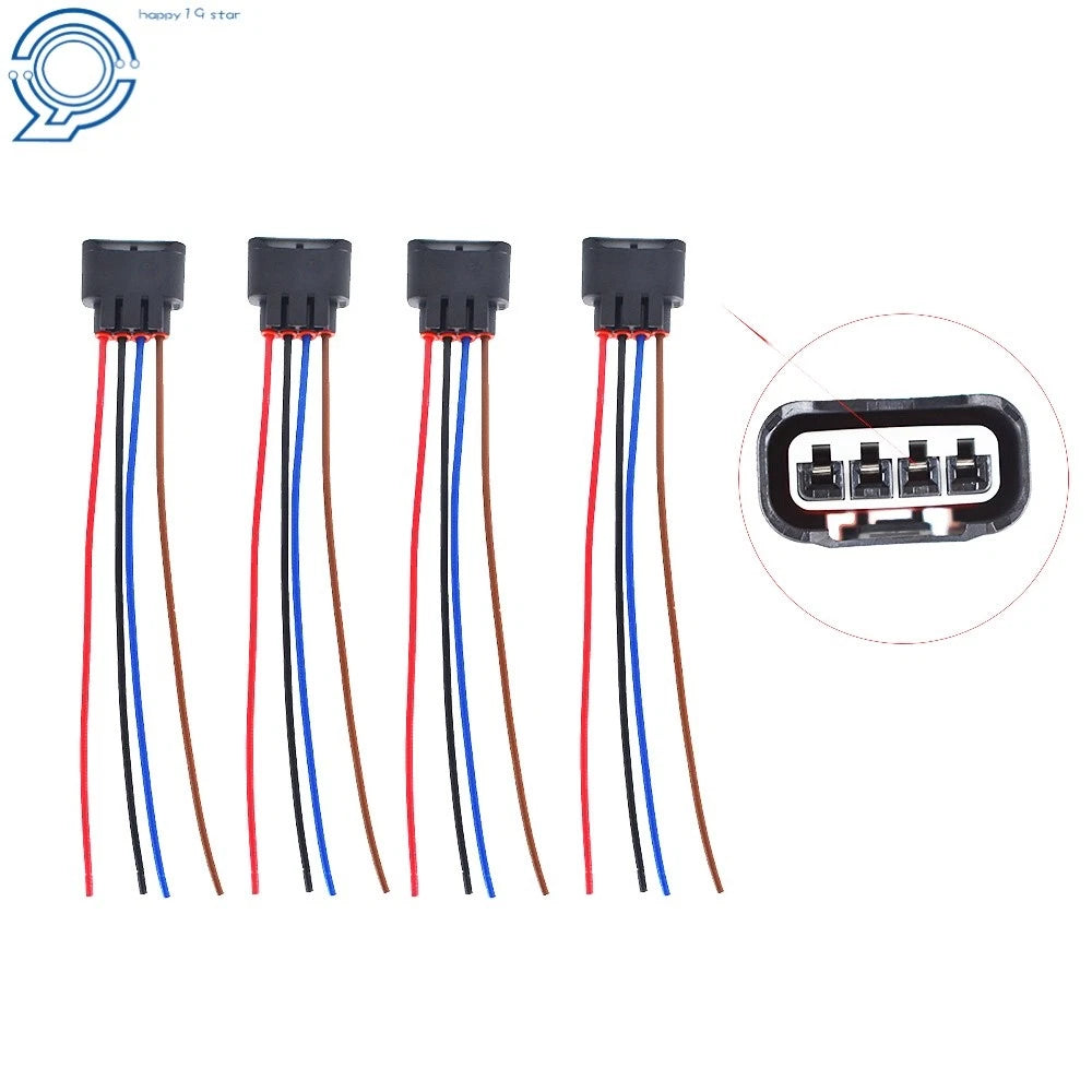 Set of 4 Ignition Coil Connectors for Toyota Camry (2002–2015)
