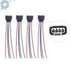 Set of 4 Ignition Coil Connectors for Toyota Camry (2002–2015)