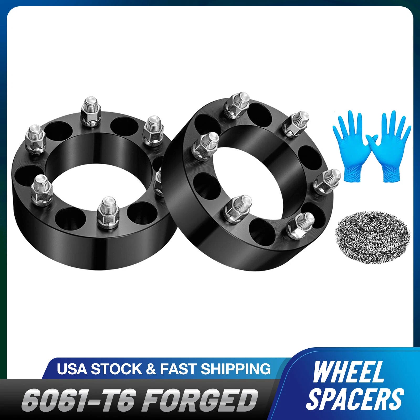 2 Inch 6-Lug 6x5.5 Wheel Spacers for Chevy Tahoe (1995–2022)