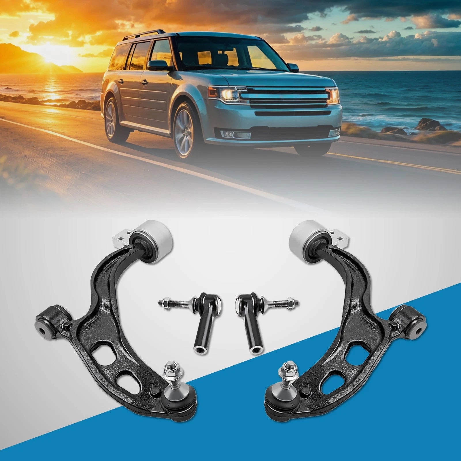 Front Lower Control Arm Assembly w/Ball Joint for Lincoln MKS Taurus (2010–2012)