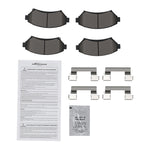 4pcs Front Ceramic Brake Pads Set for Oldsmobile Intrigue Aurora (1997–2003) D699