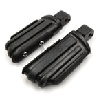 Black Rubber Pilot Footpeg for Harley Davidson Softail Fat Boy FLFB (2018–2023)