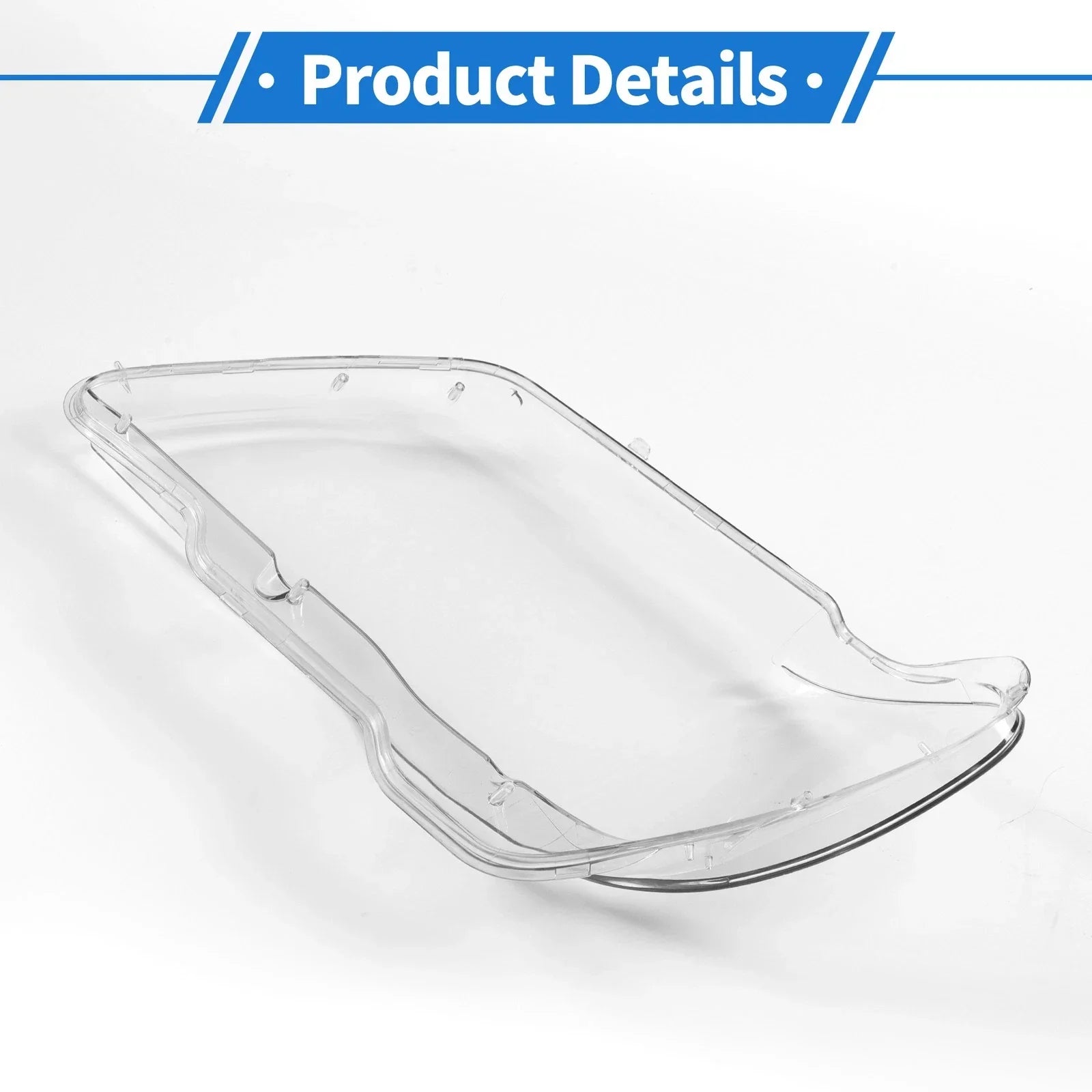 1 Pc Front Right Headlight Lens Cover for BMW 7 Series E65 (2002-2008)