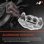 Front Brake Calipers and Ceramic Pads for Toyota Tundra Sequoia (2007–2015)