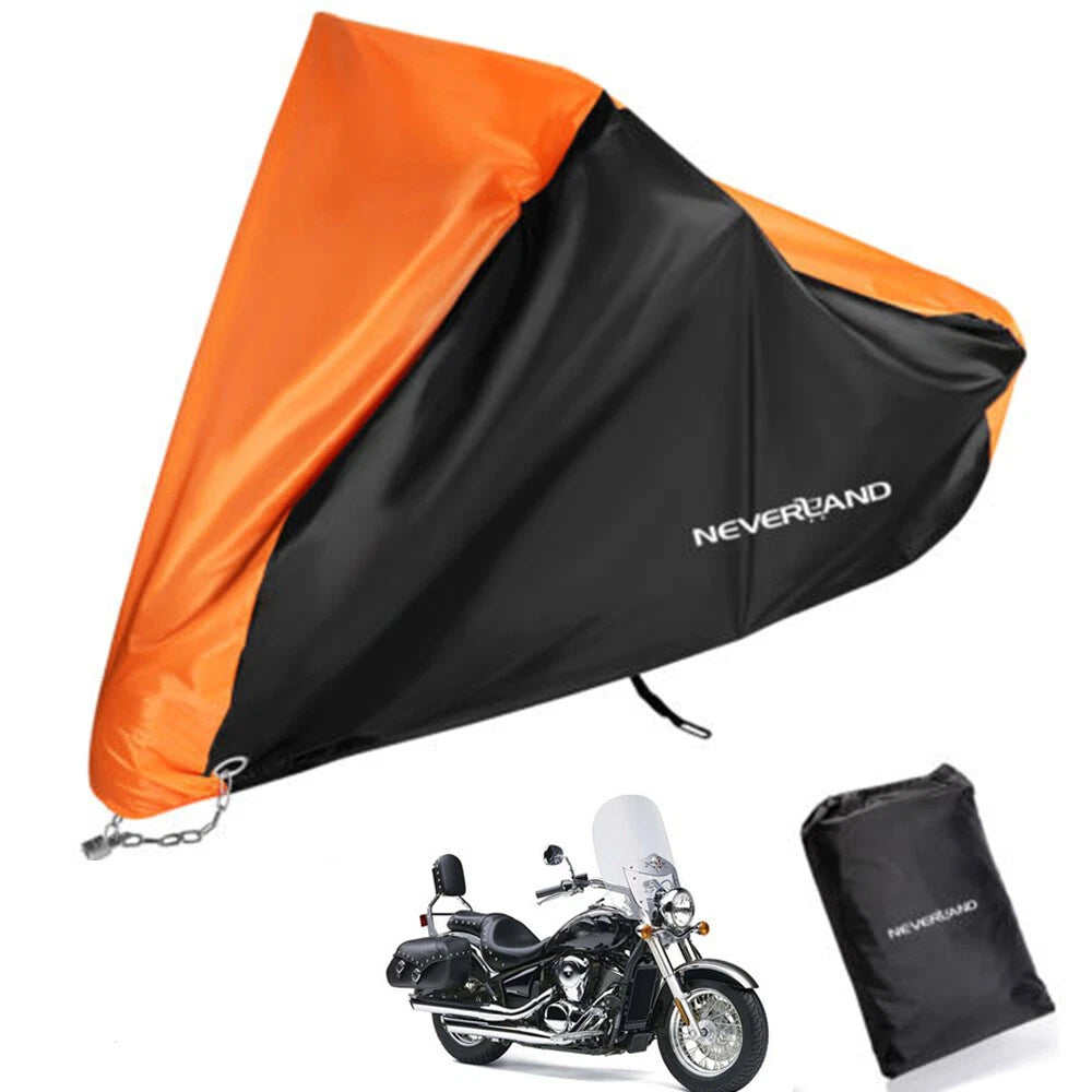 Motorbike Cover for Honda Goldwing GL 1000 1100 1200 1500 1800 (Rain Sun)
