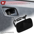 Front Left Washer Nozzle Cover Cap for Audi A4 S4 (2013–2015) 1 Pcs Black