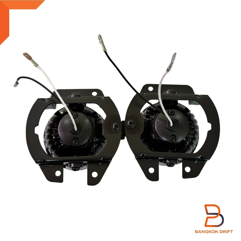 Chrome Trim Fog Lamp Driving Light for Toyota Yaris Vios Sedan (07-13)