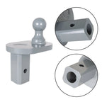 4" Offset Extender for Turnoverball Gooseneck Hitch