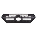 Replacement Black Matte Polypropylene Front Grille For 2019-2021 Toyota RAV4