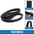 2pcs Serpentine Belt for Lexus RX 330 (2005) No. 9008091239/9008021040