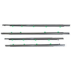 Set of 4 Window Weatherstrip Belts for Honda CR-V (2012–2016) Chrome