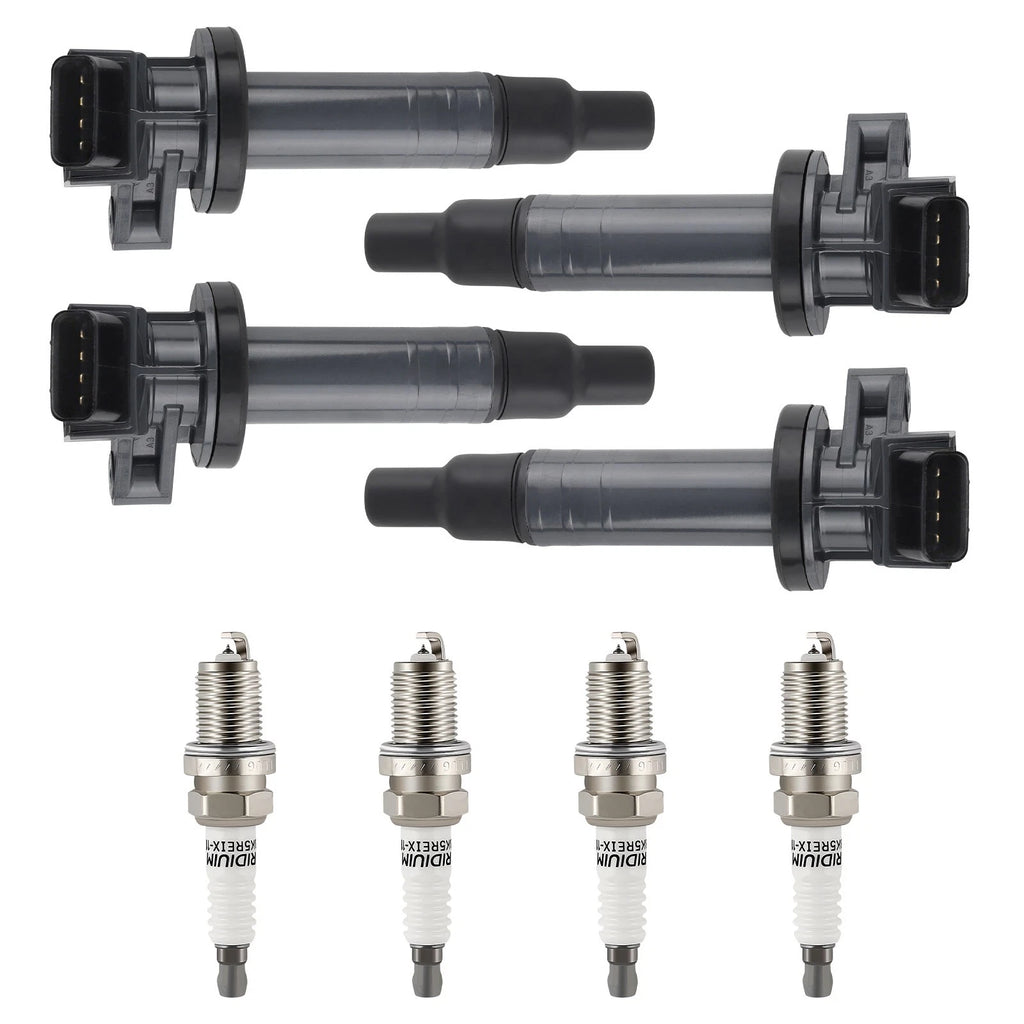 Set of 4 Ignition Spark Plugs for Toyota Celica Corolla Matrix (2000–2005) UF247