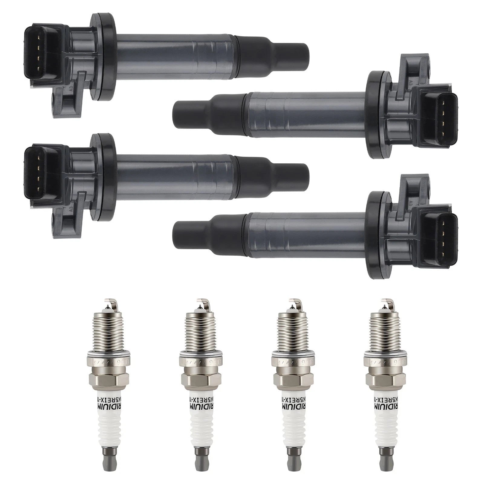 Set of 4 Ignition Spark Plugs for Toyota Celica Corolla Matrix (2000–2005) UF247