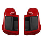 Lower Vented Fairings Speaker Pod for Harley Street Glide (2014-2023) Billiard Red