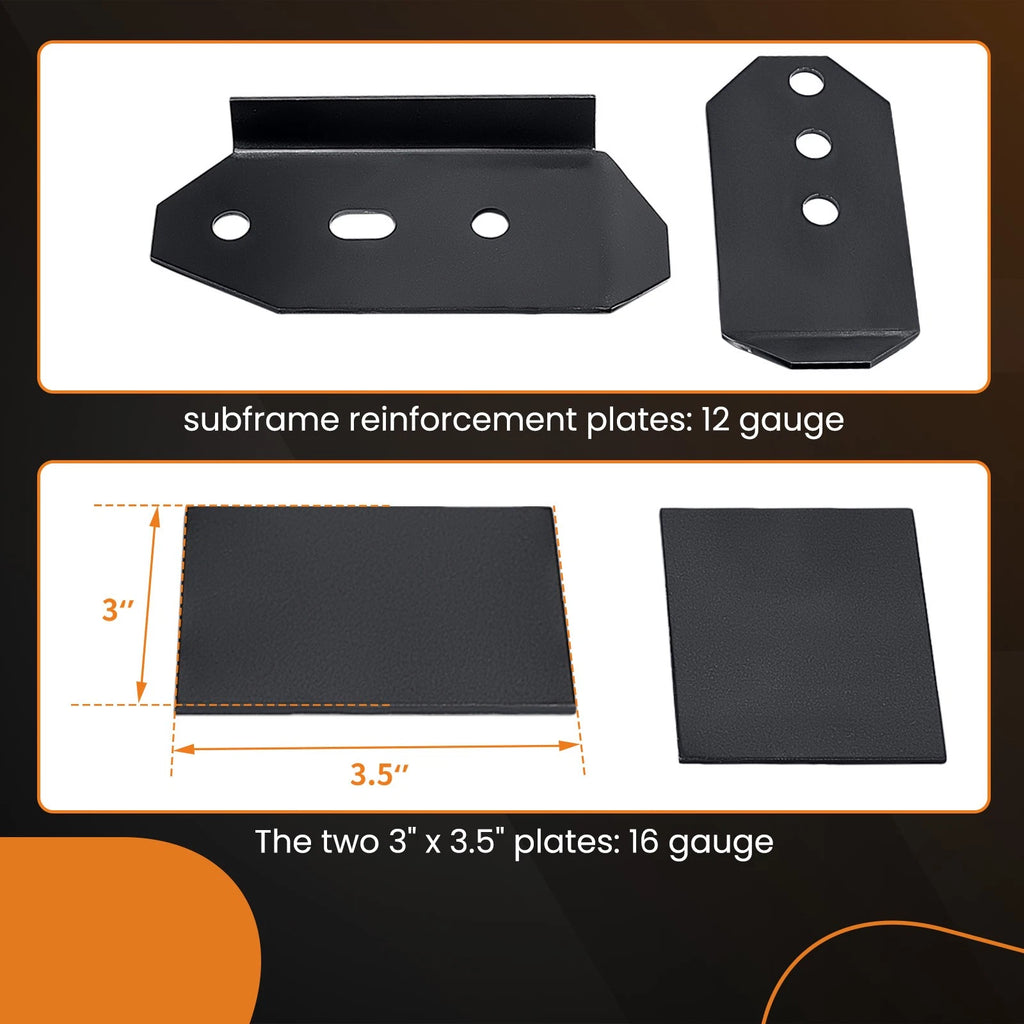 Subframe Reinforcement Kit for BMW 3 Series E46 (1998-2006)