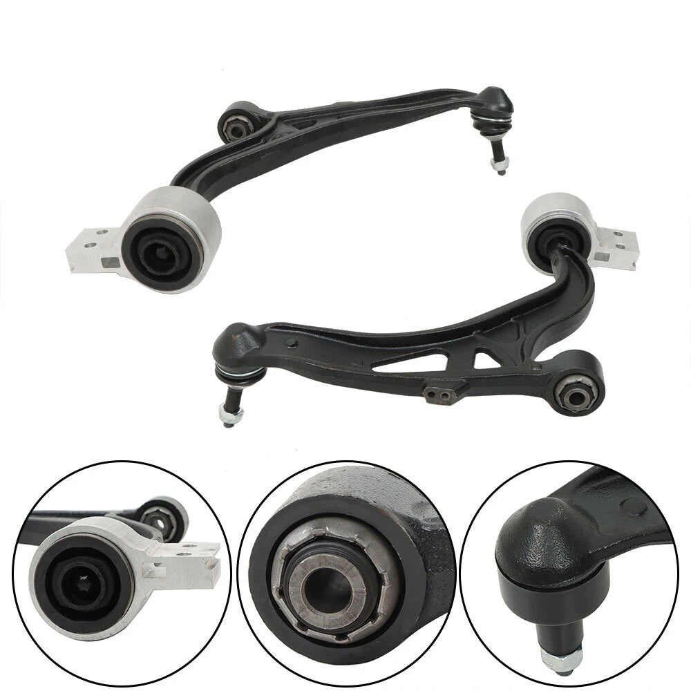 Set of 4 Front Lower Control Arms for Ford Taurus Flex (2008–2019)